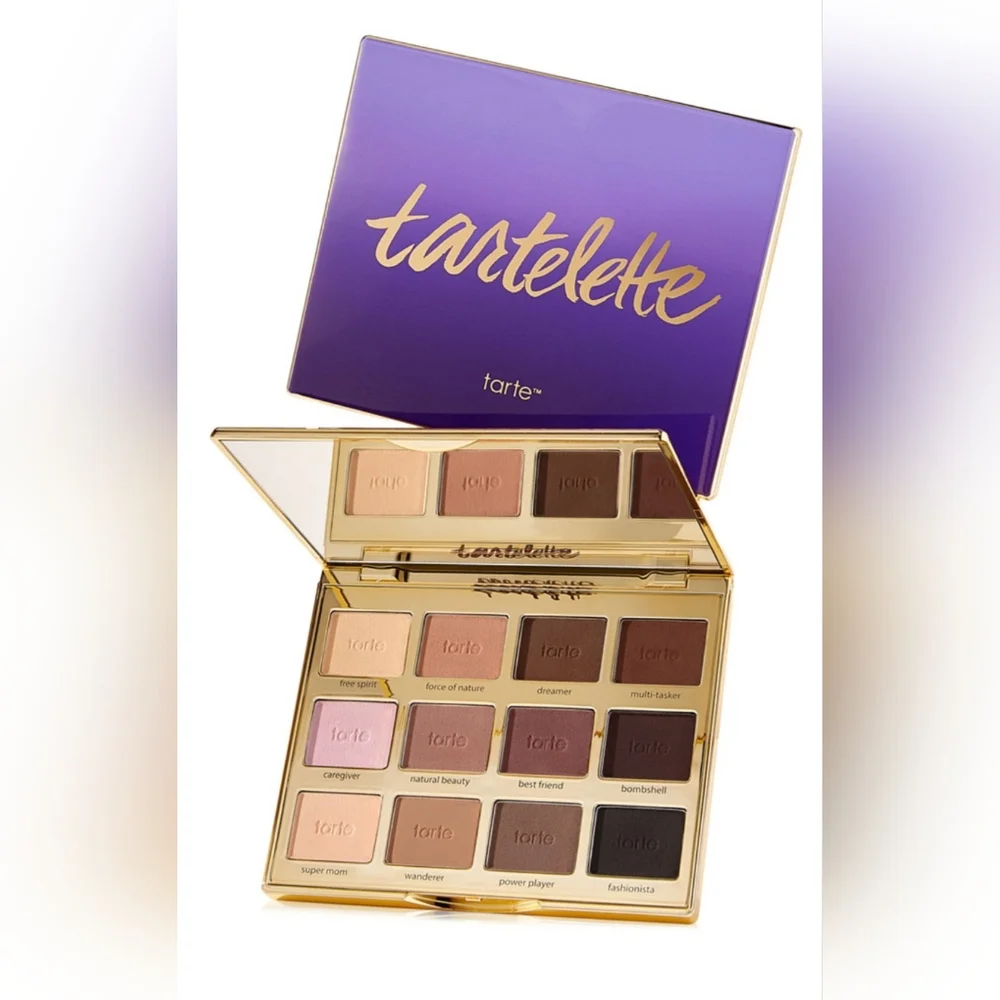 Tarte Tartelette Eyeshadow Palette - Pink and Brown Hues - New In Box